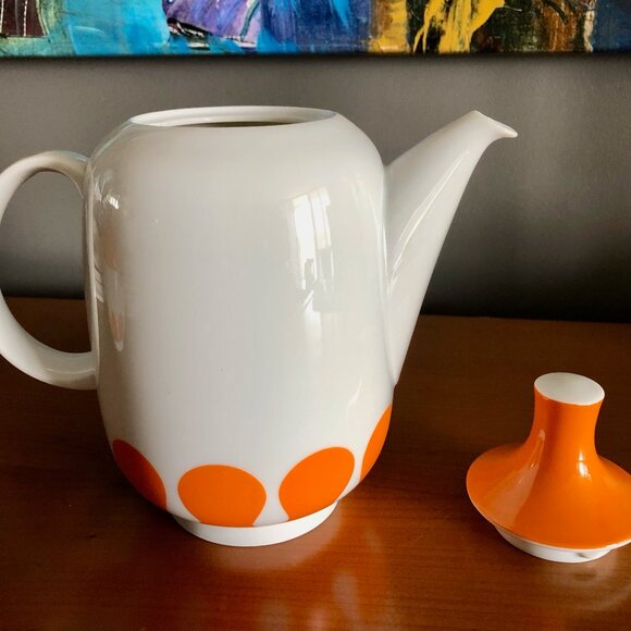 Retro Style Teapot - Plus By Rosenthal Germany Pre-Owned - Picture 4 of 6
